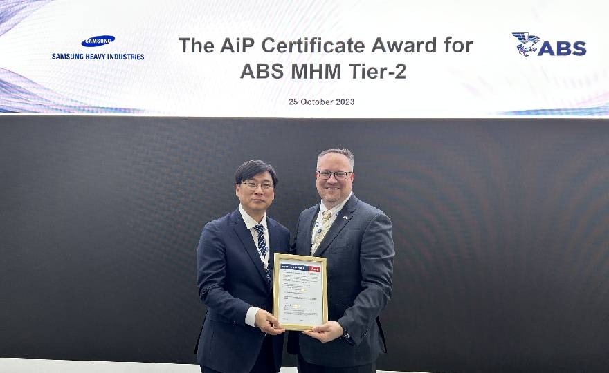 SHI Machinery Health Monitoring System Receives ABS AIP